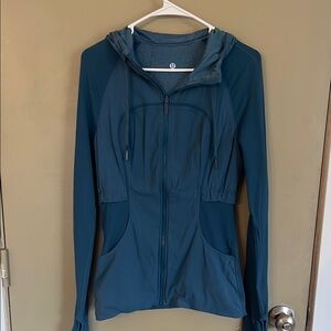 Lululemon Reversible Teal Women's Yoga Jacket and Sweatshirt - XS